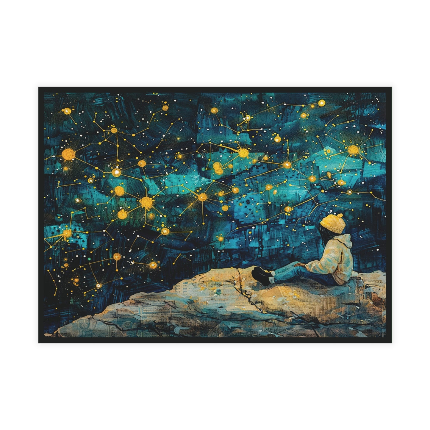 Night Constellation Postcard Pack
