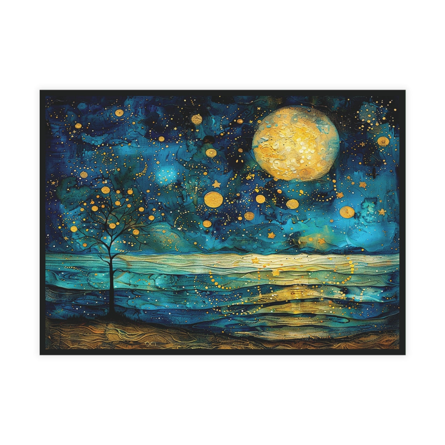 Whimsical Night View Postcard Pack