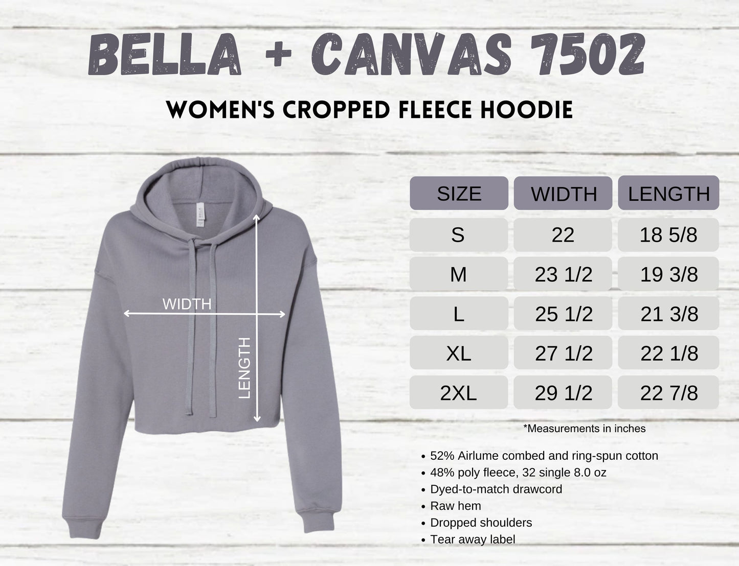 Voodoo University Fleece Crop Hoodie
