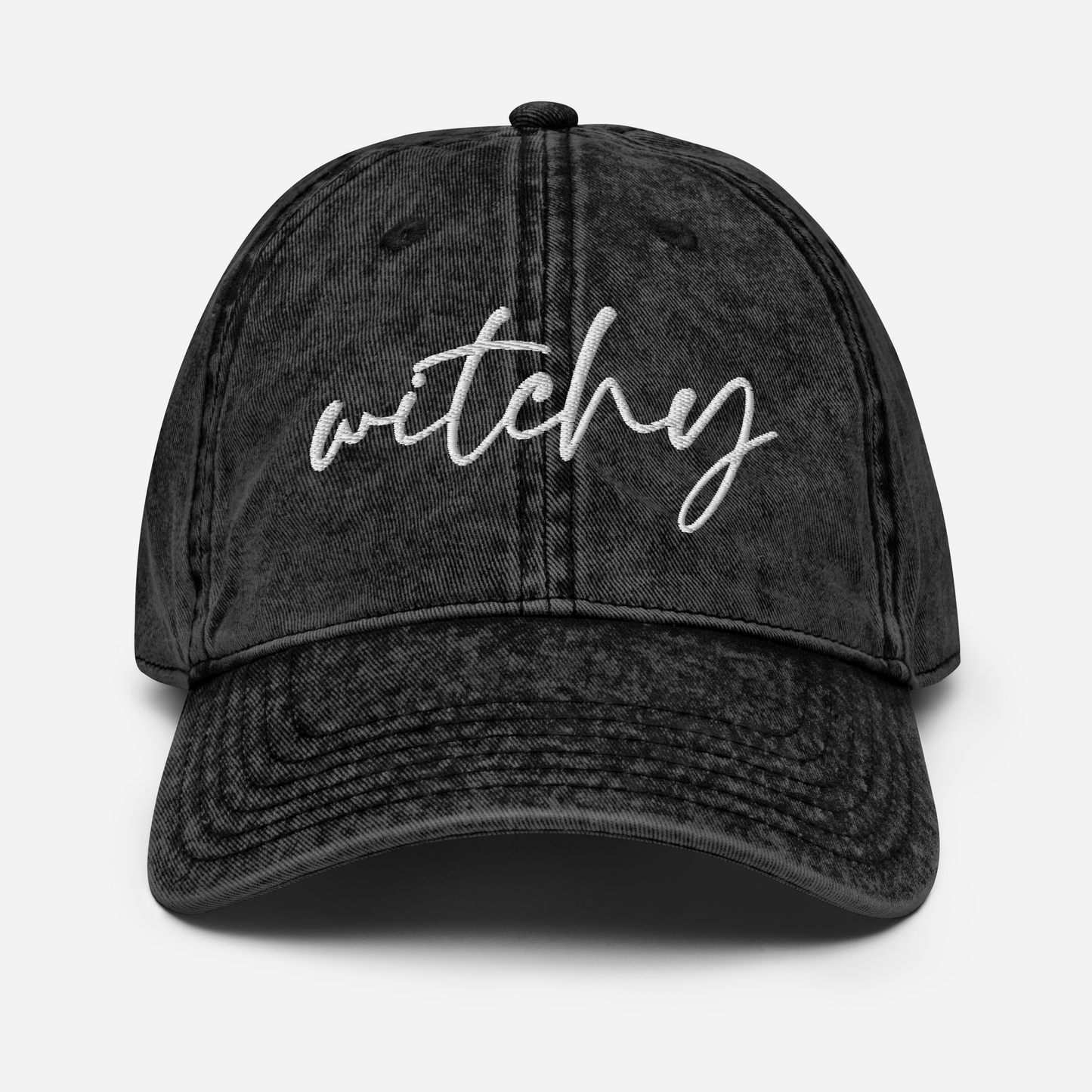 Witchy Vintage Cotton Twill Cap