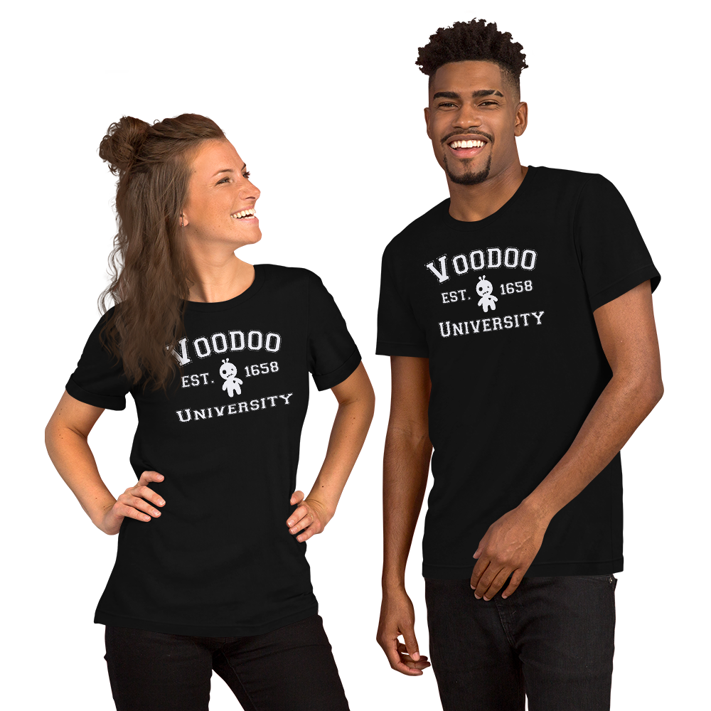 Voodoo University Unisex t-shirt