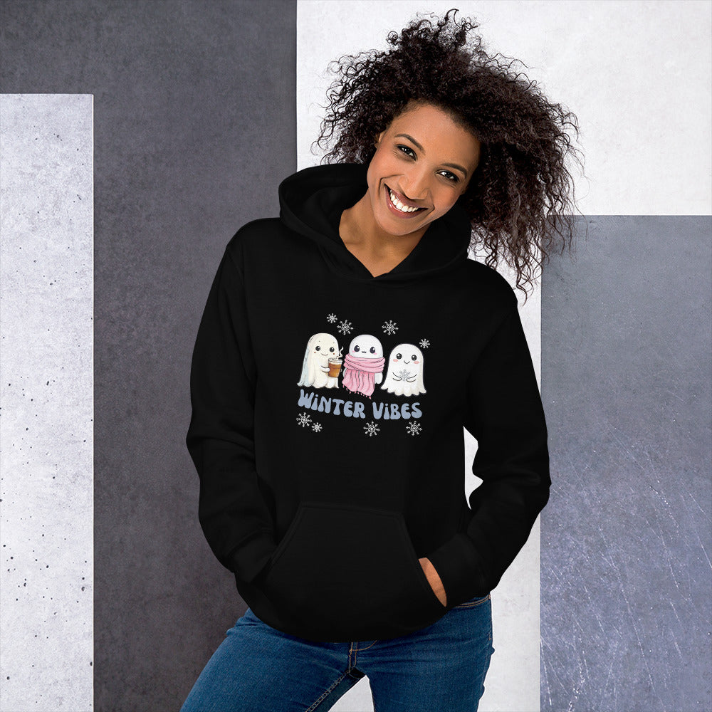 Ghost "Winter Vibes" Unisex Hoodie