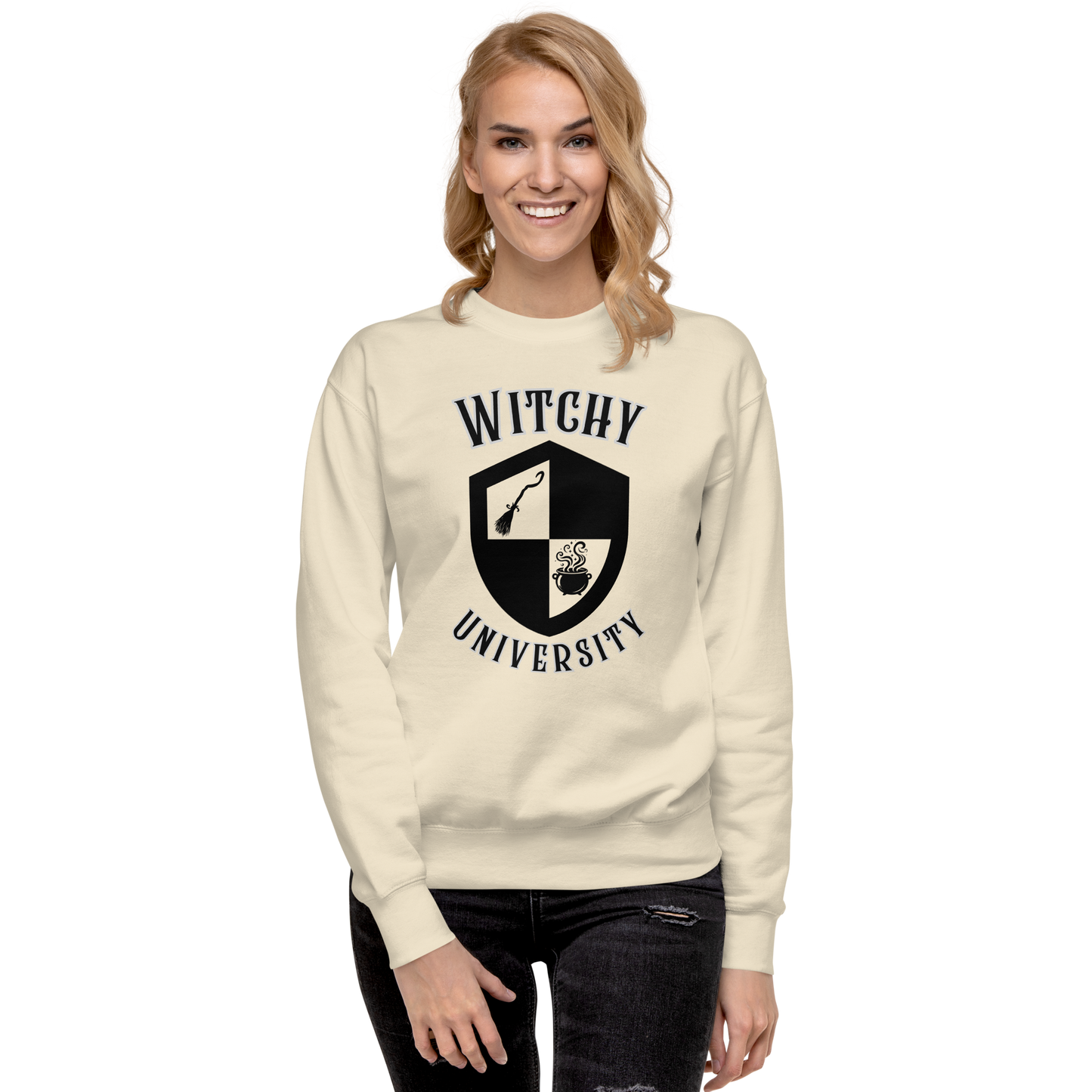 Witchy University Unisex Premium Sweatshirt