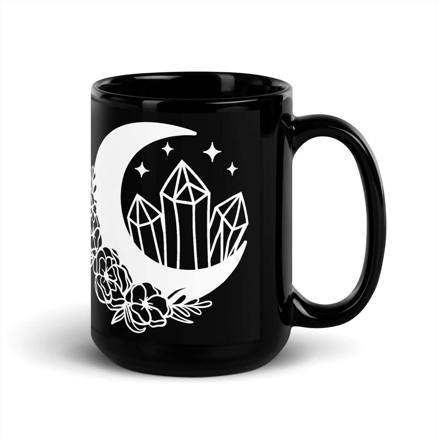Mystical Moon Mug "Aligned with the Universe"