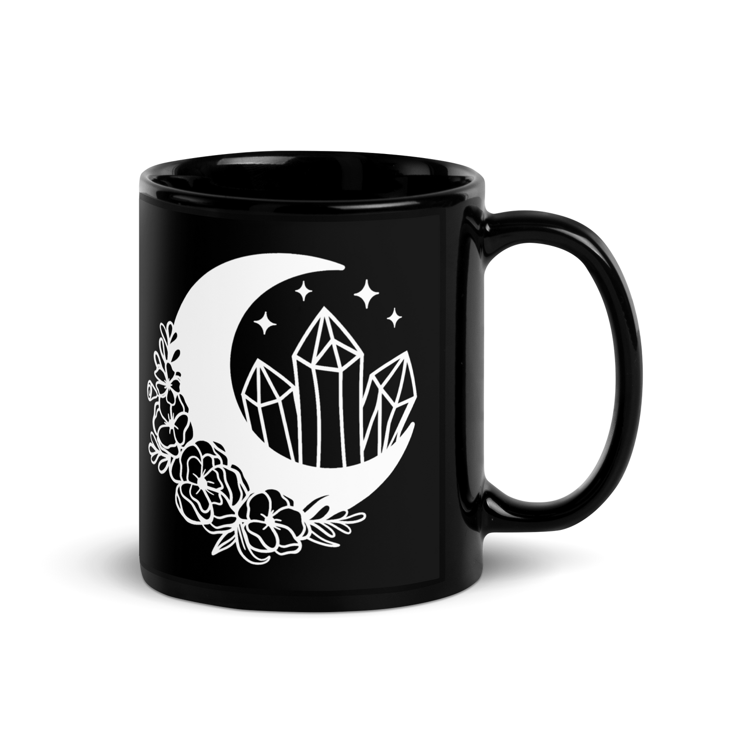Mystical Moon Mug "Aligned with the Universe"