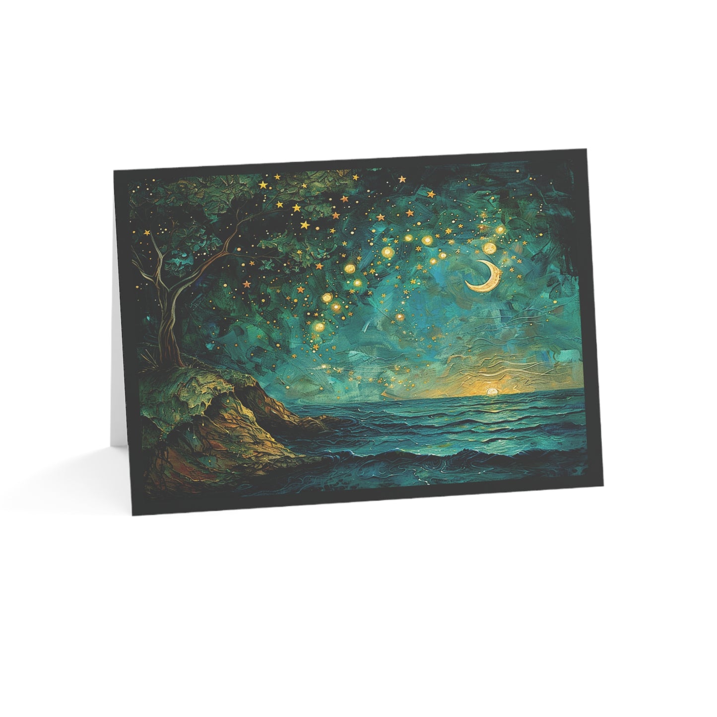Celestial View Greeting Card