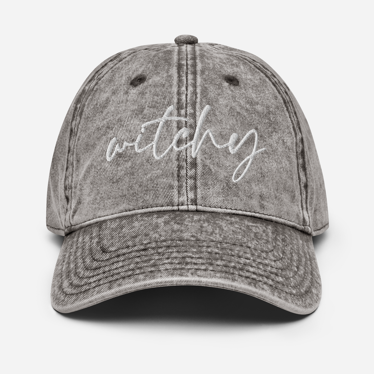 Witchy Vintage Cotton Twill Cap