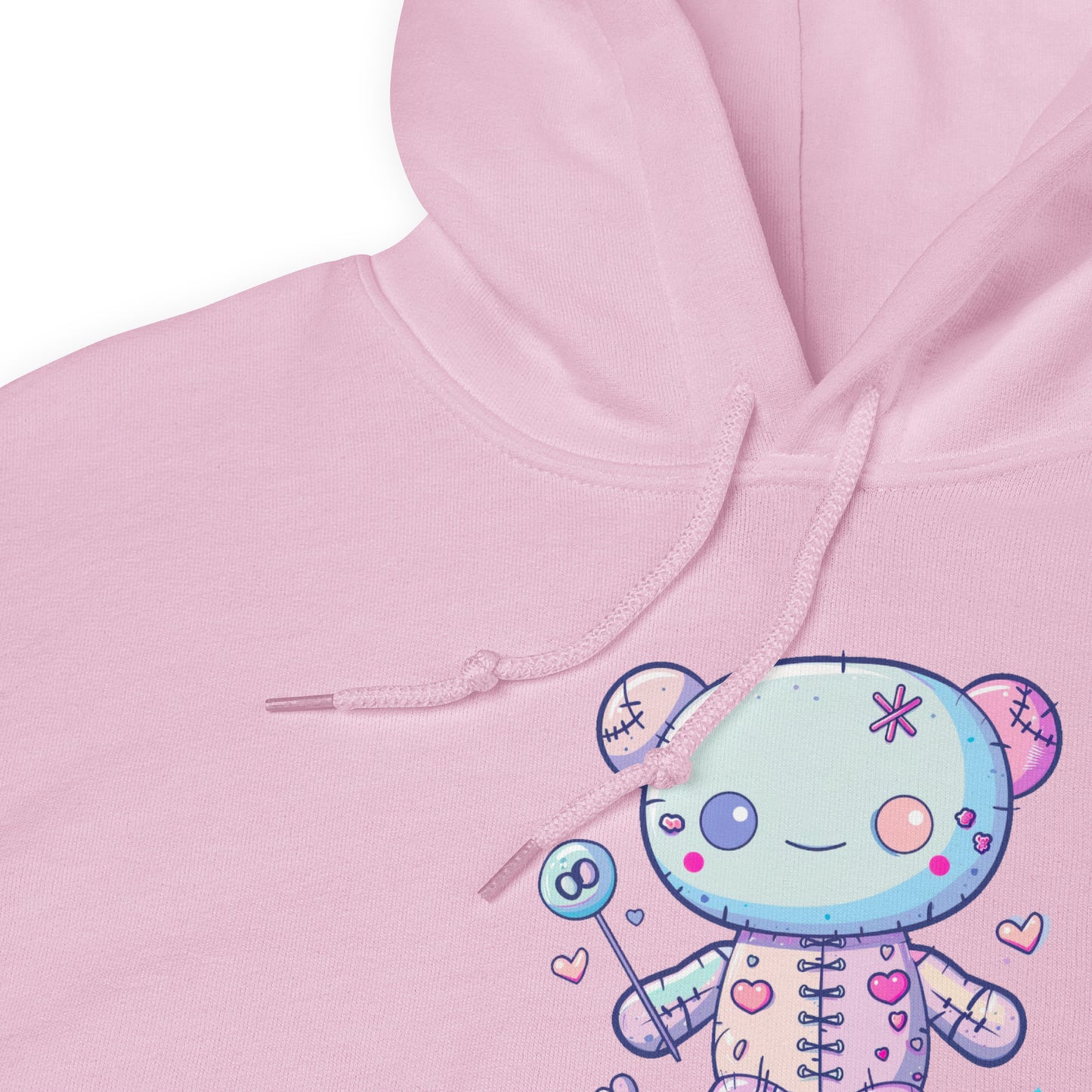 Voodoo Doll Quote: "Stick it to the haters with love" Unisex Hoodie
