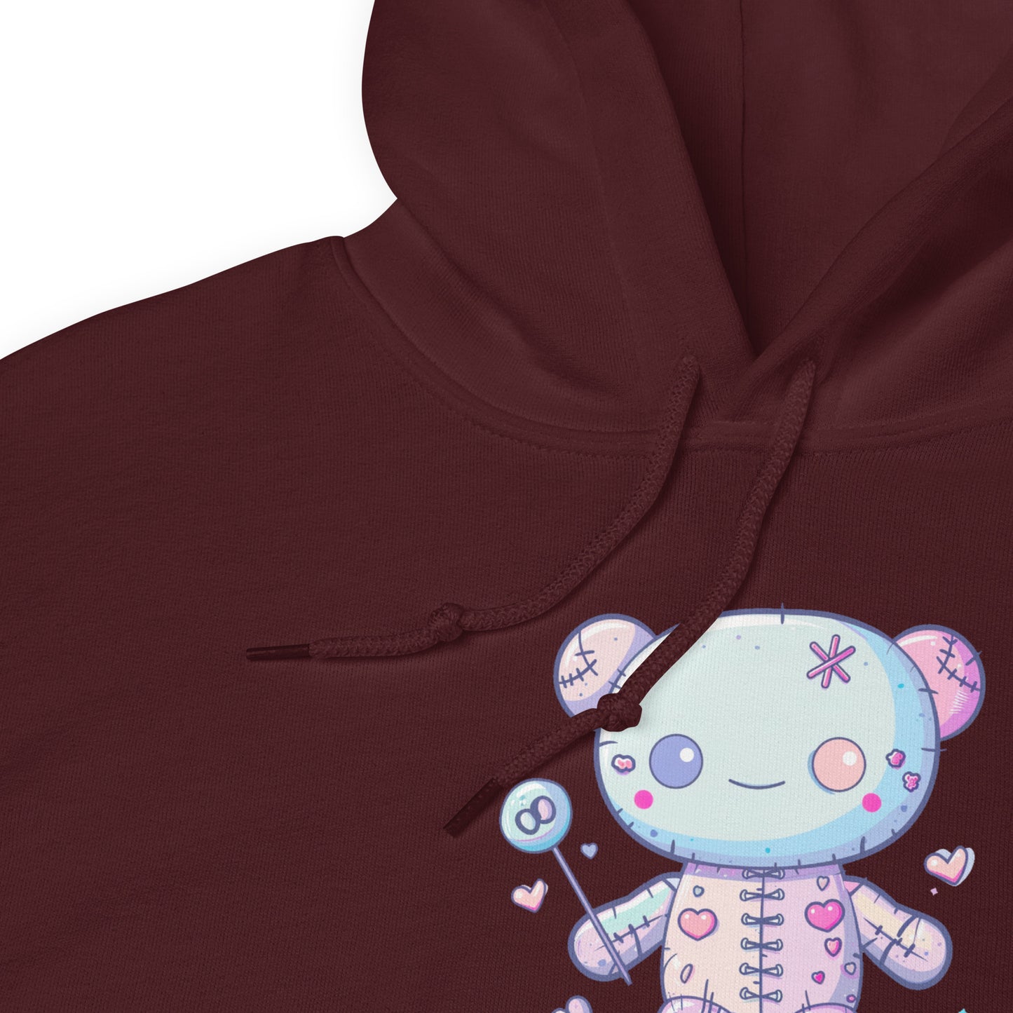 Voodoo Doll Quote: "Stick it to the haters with love" Unisex Hoodie
