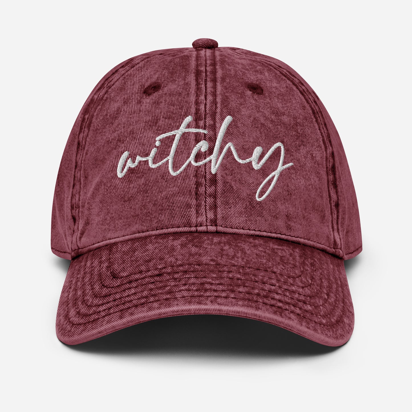 Witchy Vintage Cotton Twill Cap