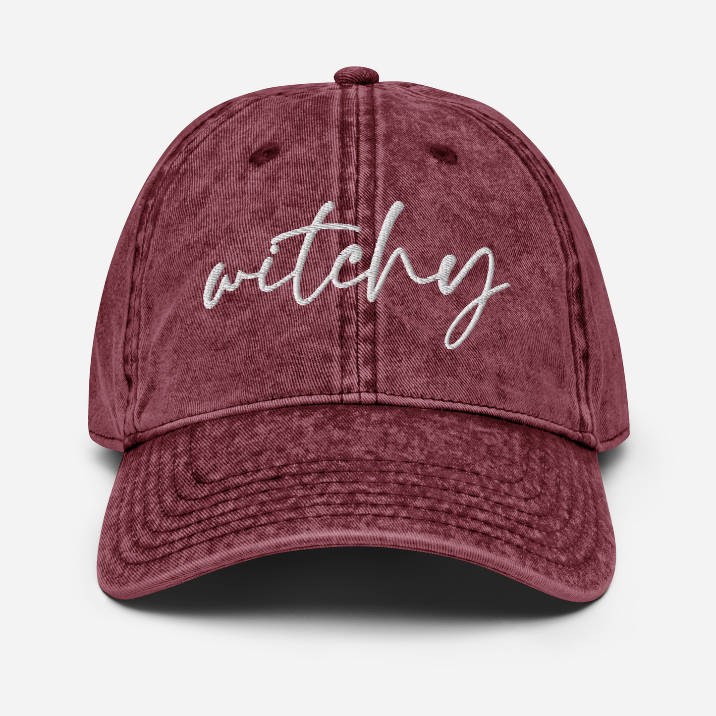 Witchy Vintage Cotton Twill Cap