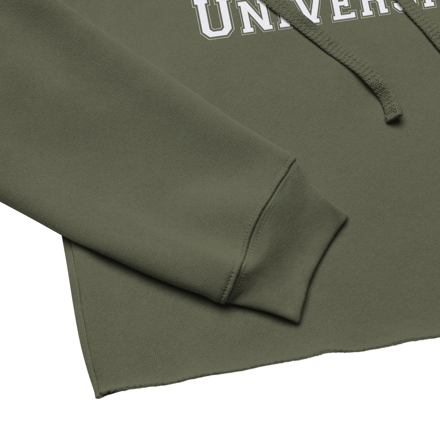 Voodoo University Fleece Crop Hoodie