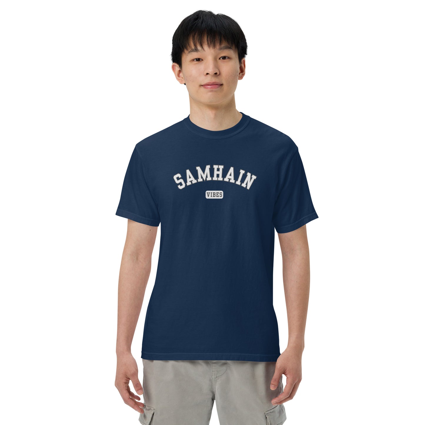 Sabbat Samhain VIbes Unisex garment-dyed heavyweight t-shirt