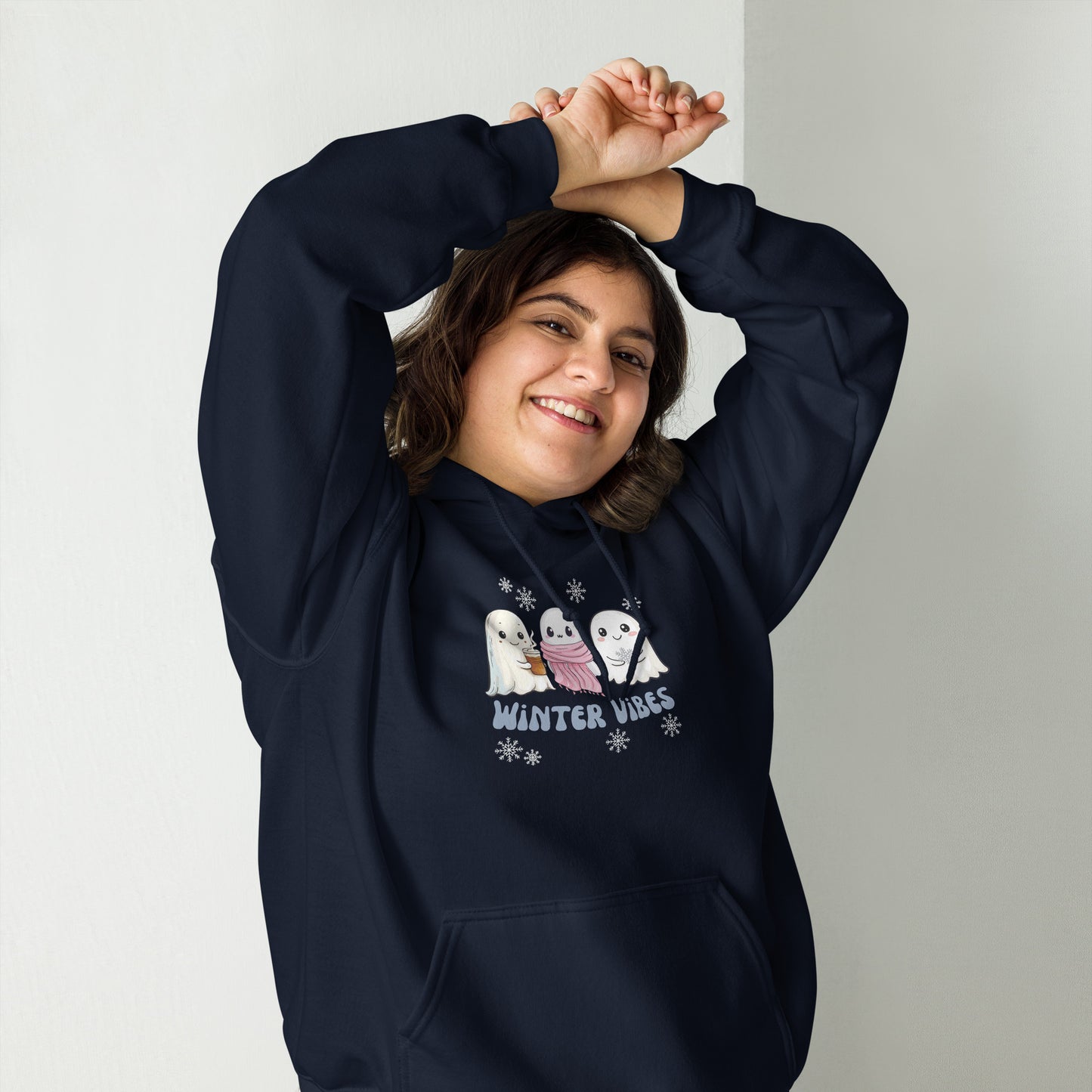 Ghost "Winter Vibes" Unisex Hoodie