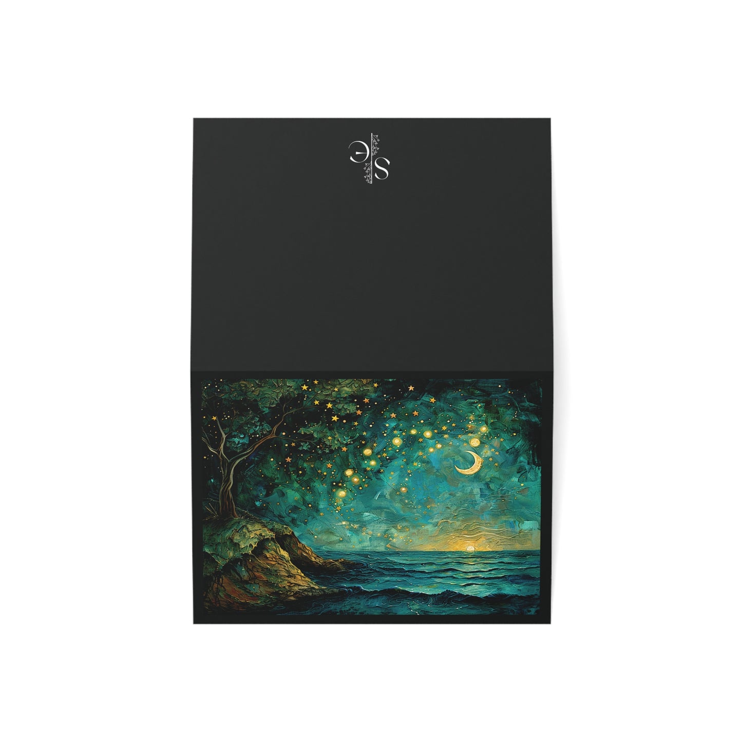 Celestial View Greeting Card