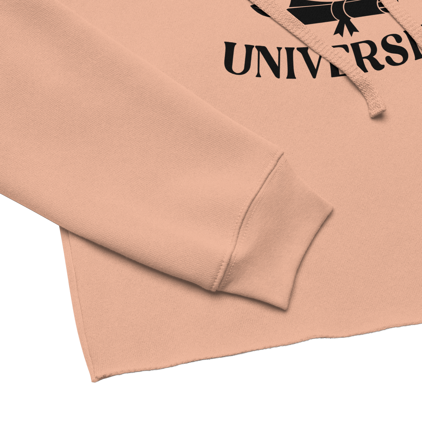 Pagan University Fleece Crop Hoodie