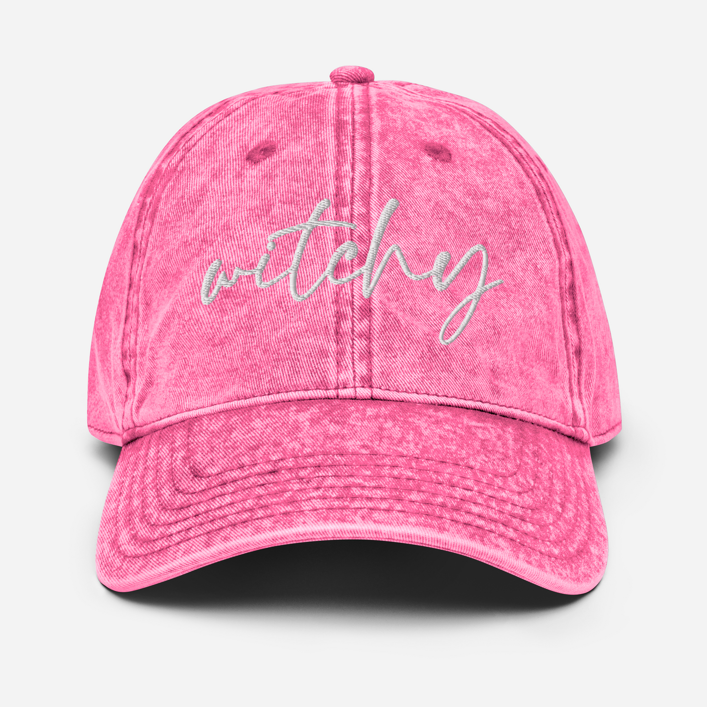 Witchy Vintage Cotton Twill Cap