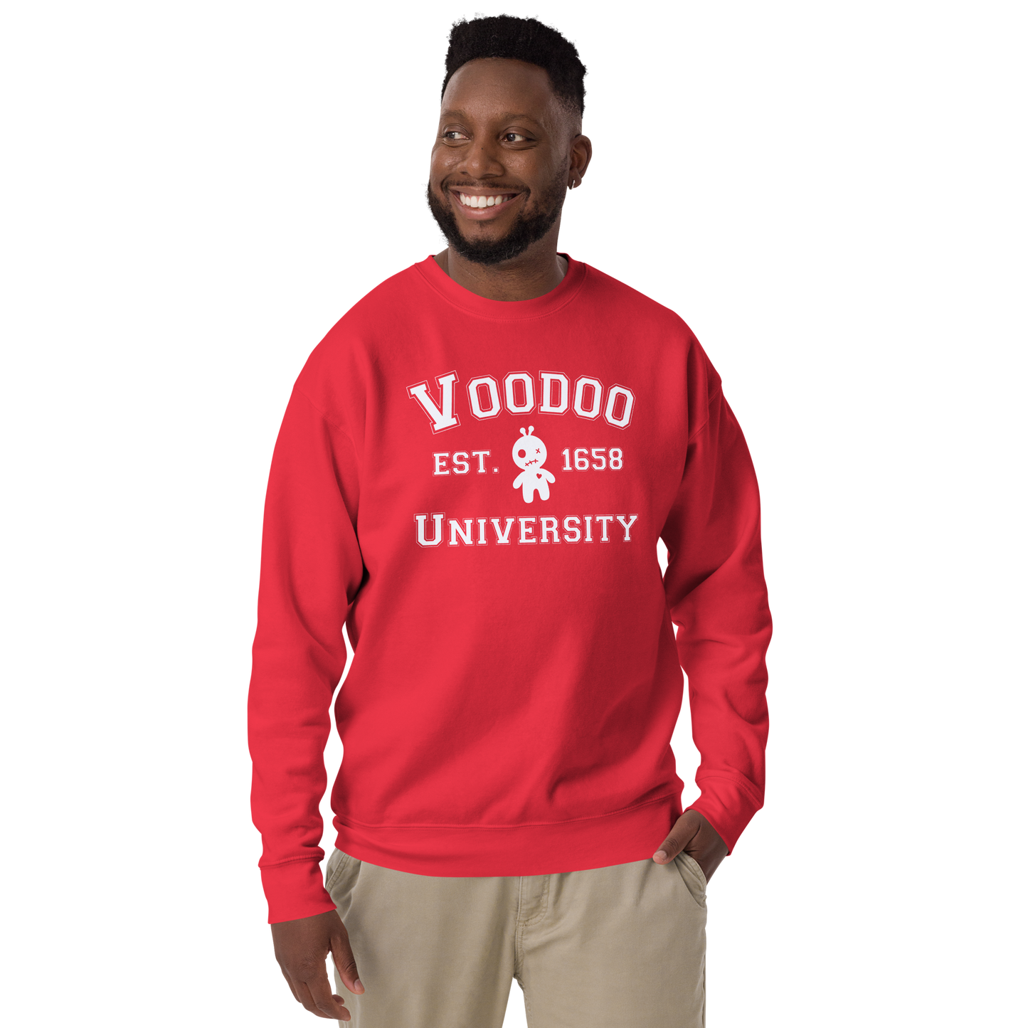 Voodoo University Unisex Premium Sweatshirt