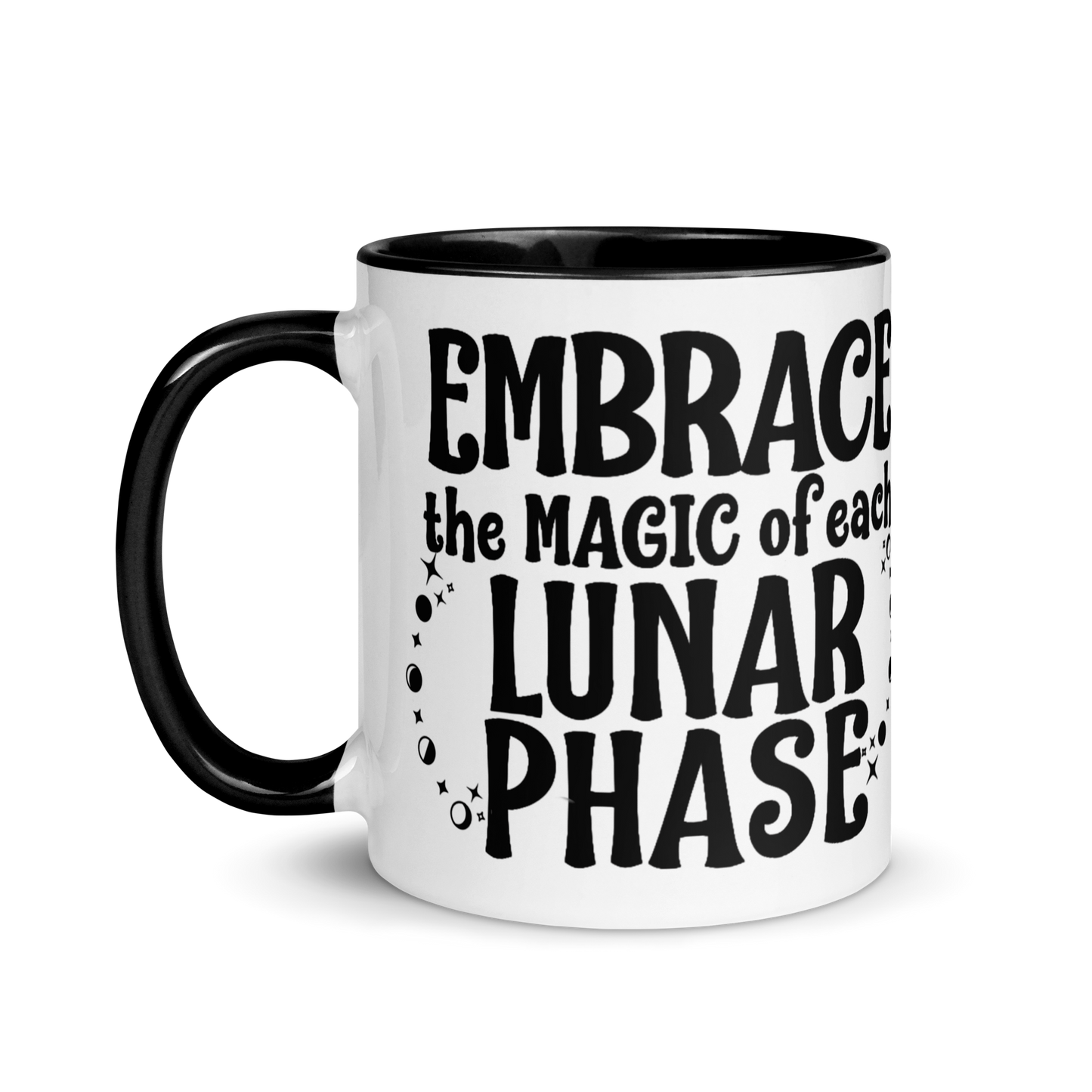 Mystical Moon Mug "Embrace the magic of each lunar phase"