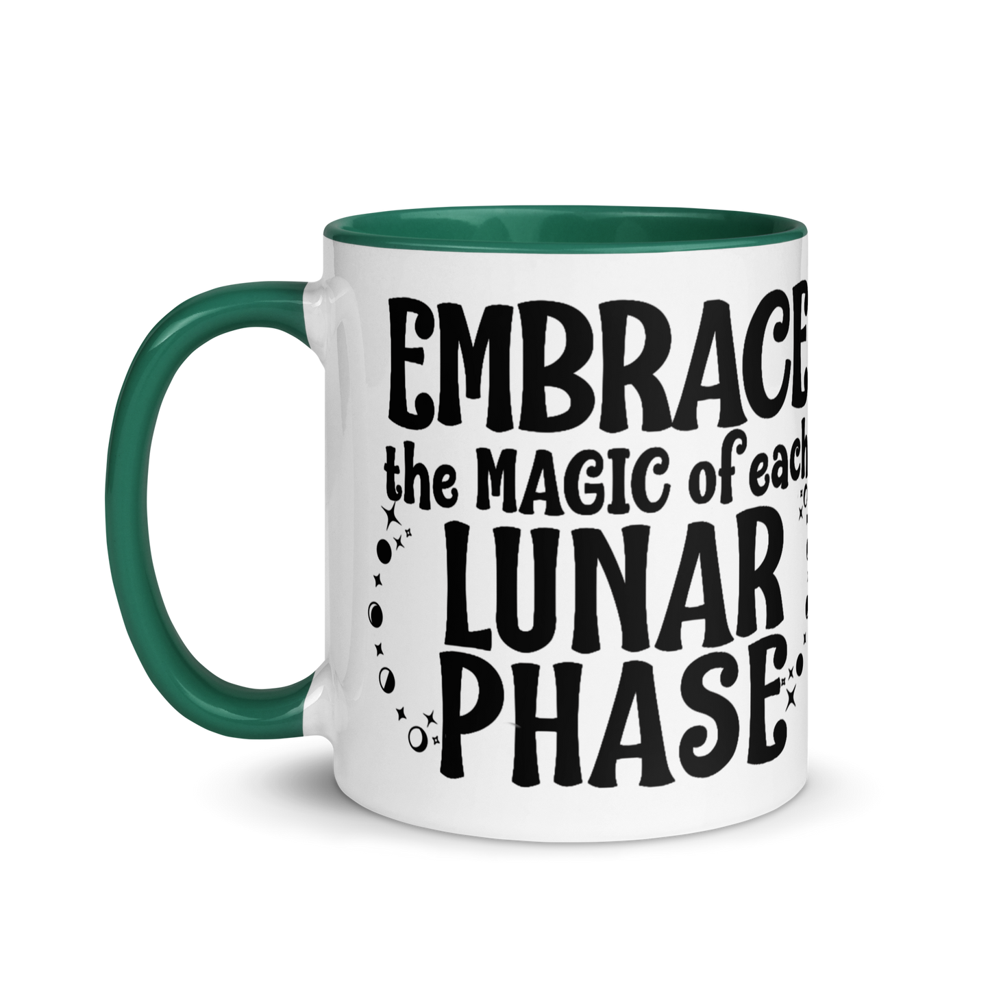 Mystical Moon Mug "Embrace the magic of each lunar phase"