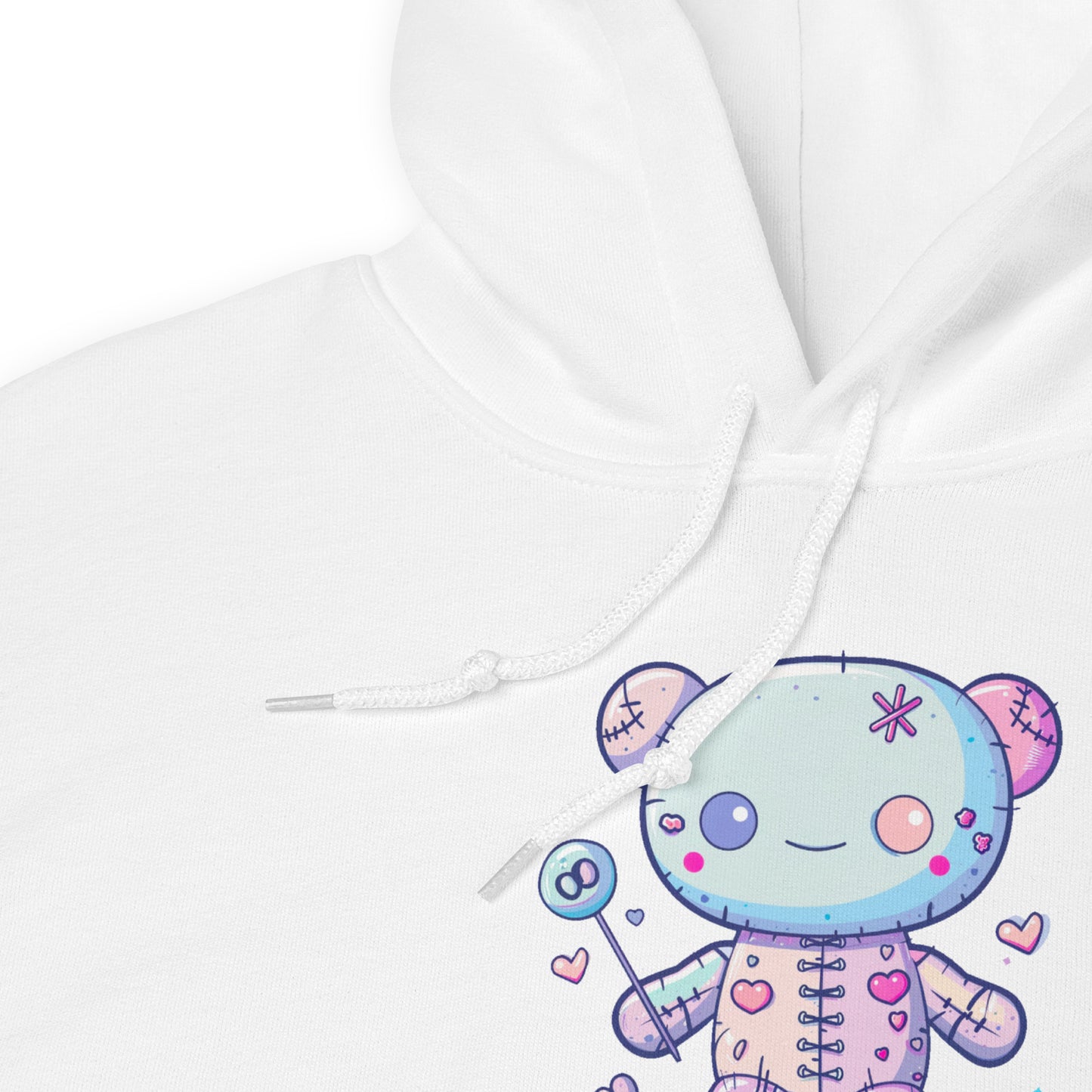 Voodoo Doll Quote: "Stick it to the haters with love" Unisex Hoodie