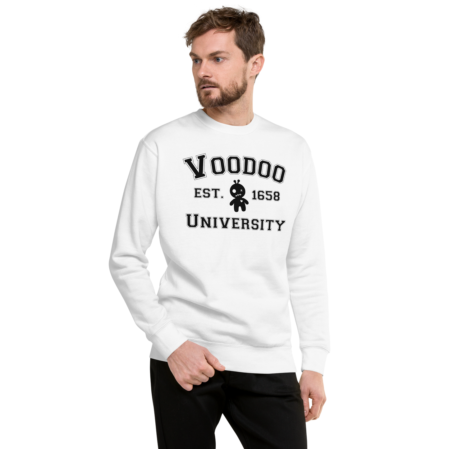 Voodoo University Unisex Premium Sweatshirt