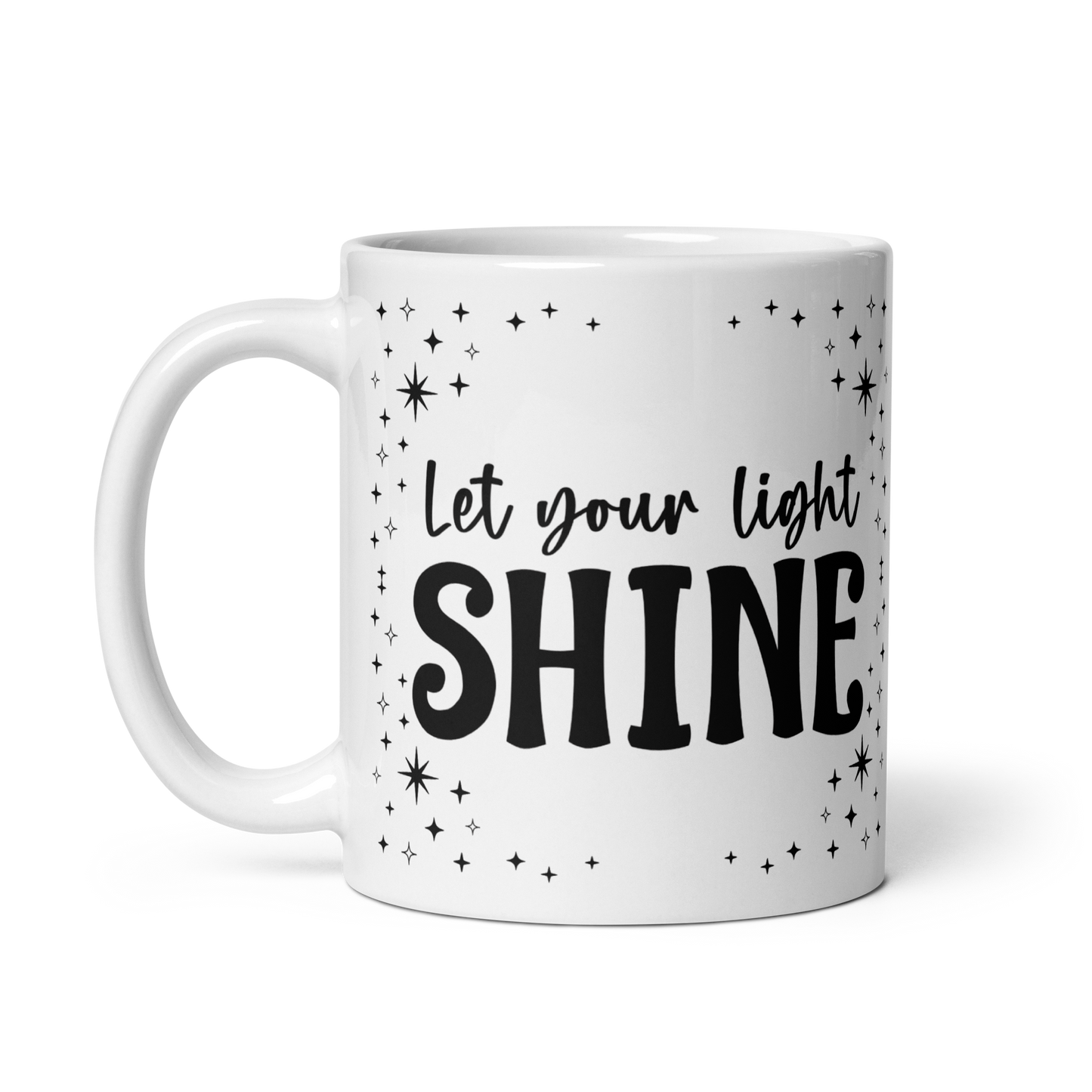 Witchy Mug "Let your light shine"