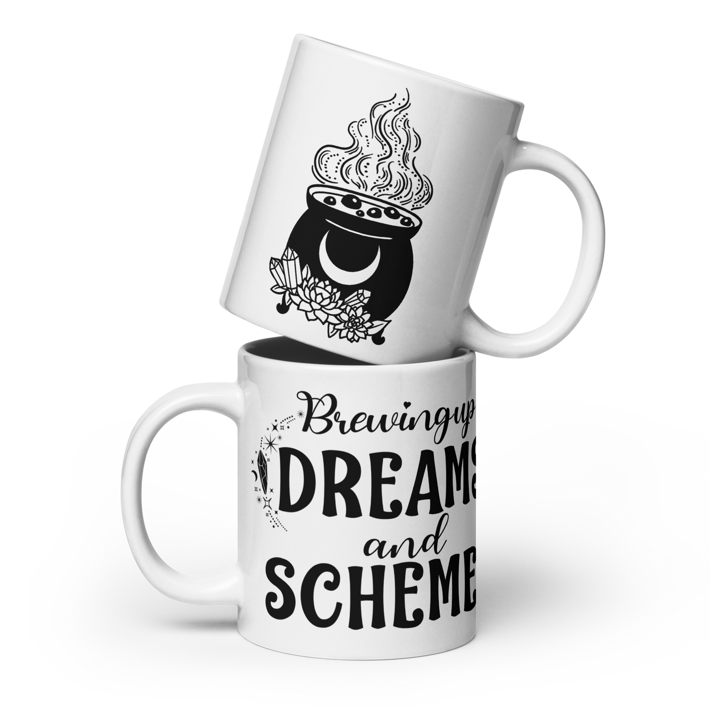 Witchy Mug "Brewing up dreams and schemes"