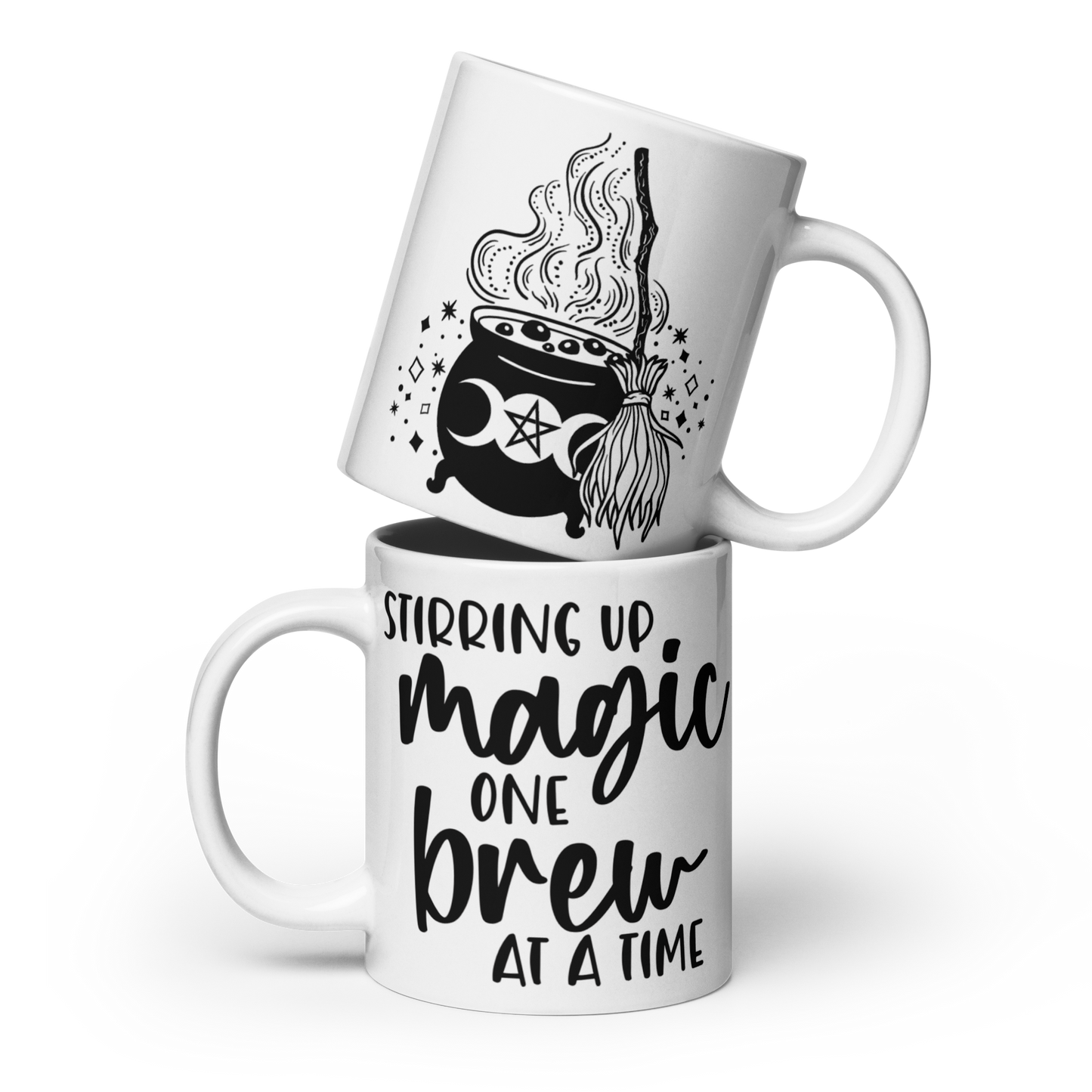 Witchy Mug "Stirring up magic one brew at a time"