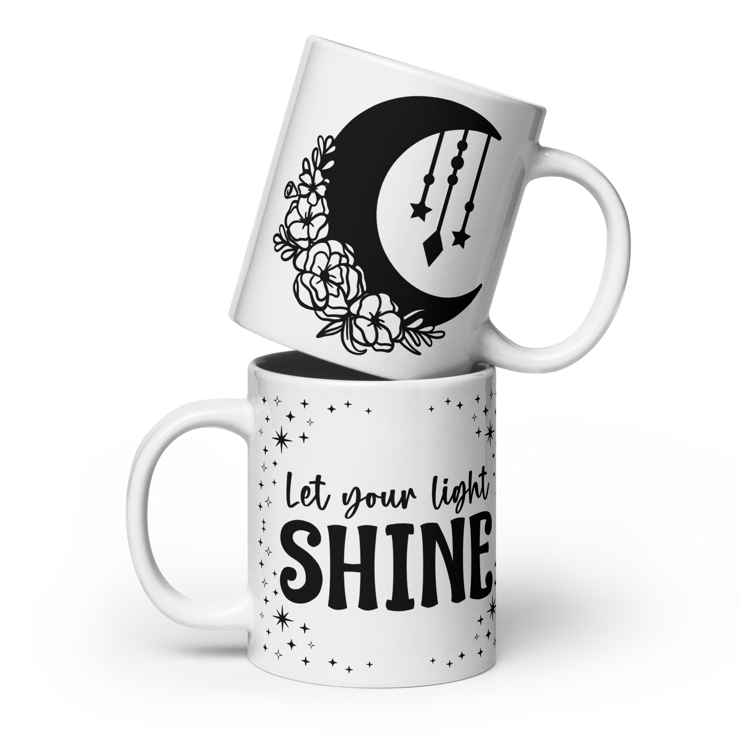 Witchy Mug "Let your light shine"