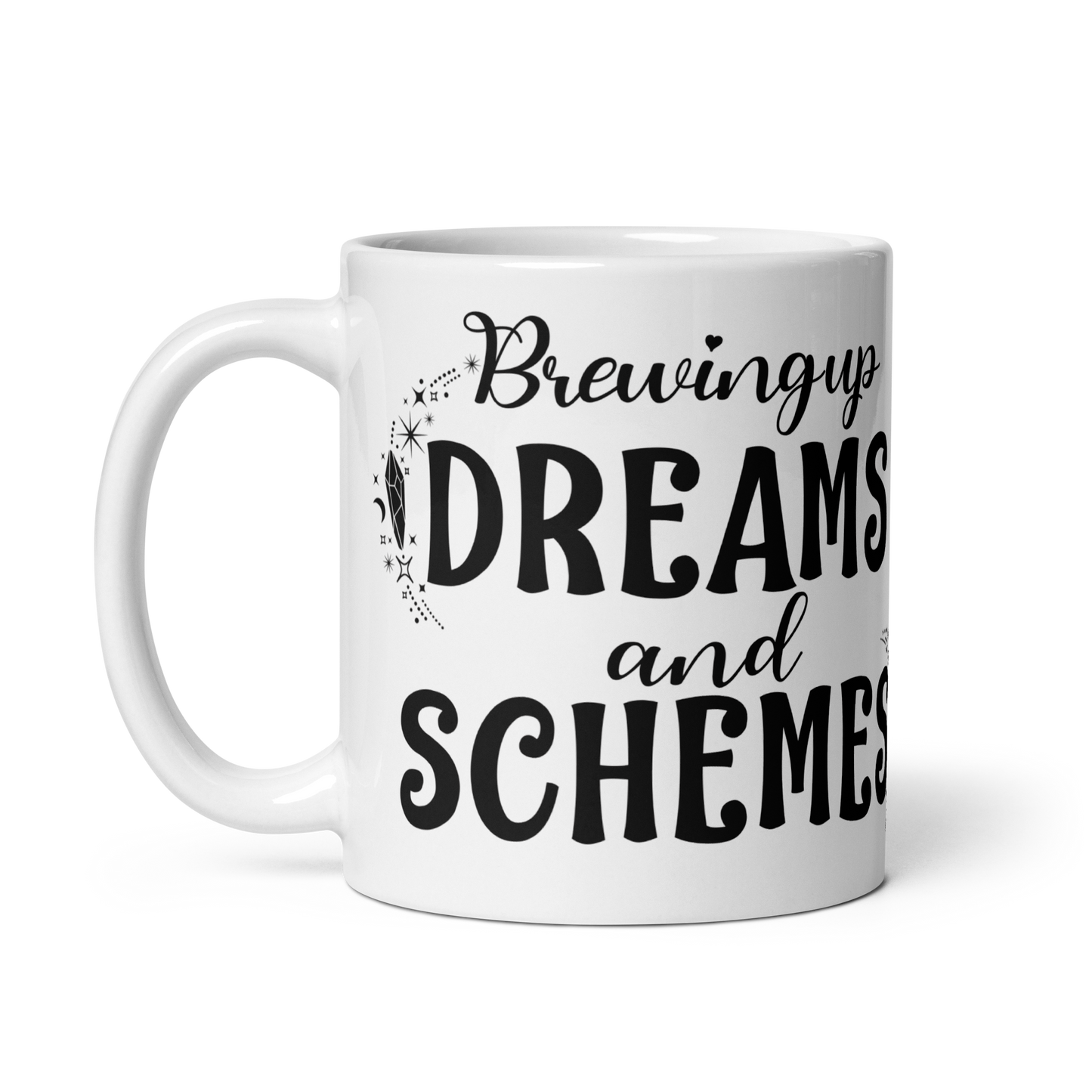 Witchy Mug "Brewing up dreams and schemes"