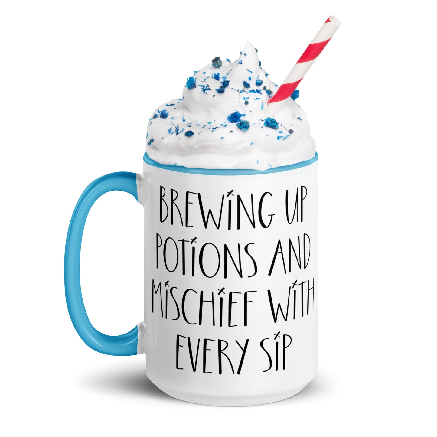 Voodoo Doll Coffee Mug: "Brewing up potions with every sip"