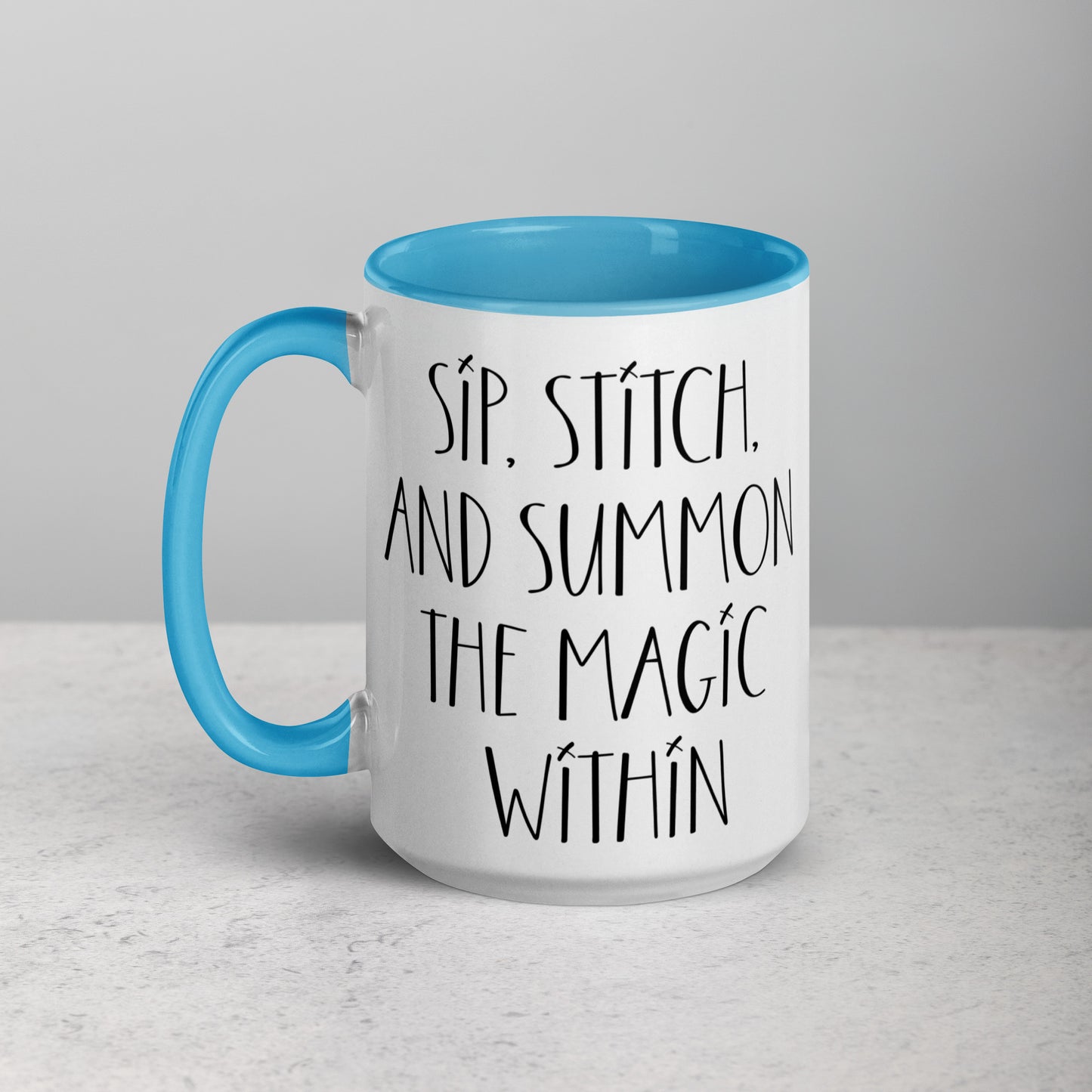 Voodoo Doll Coffee Mug: "Sip, stitch, and summon the magic within"