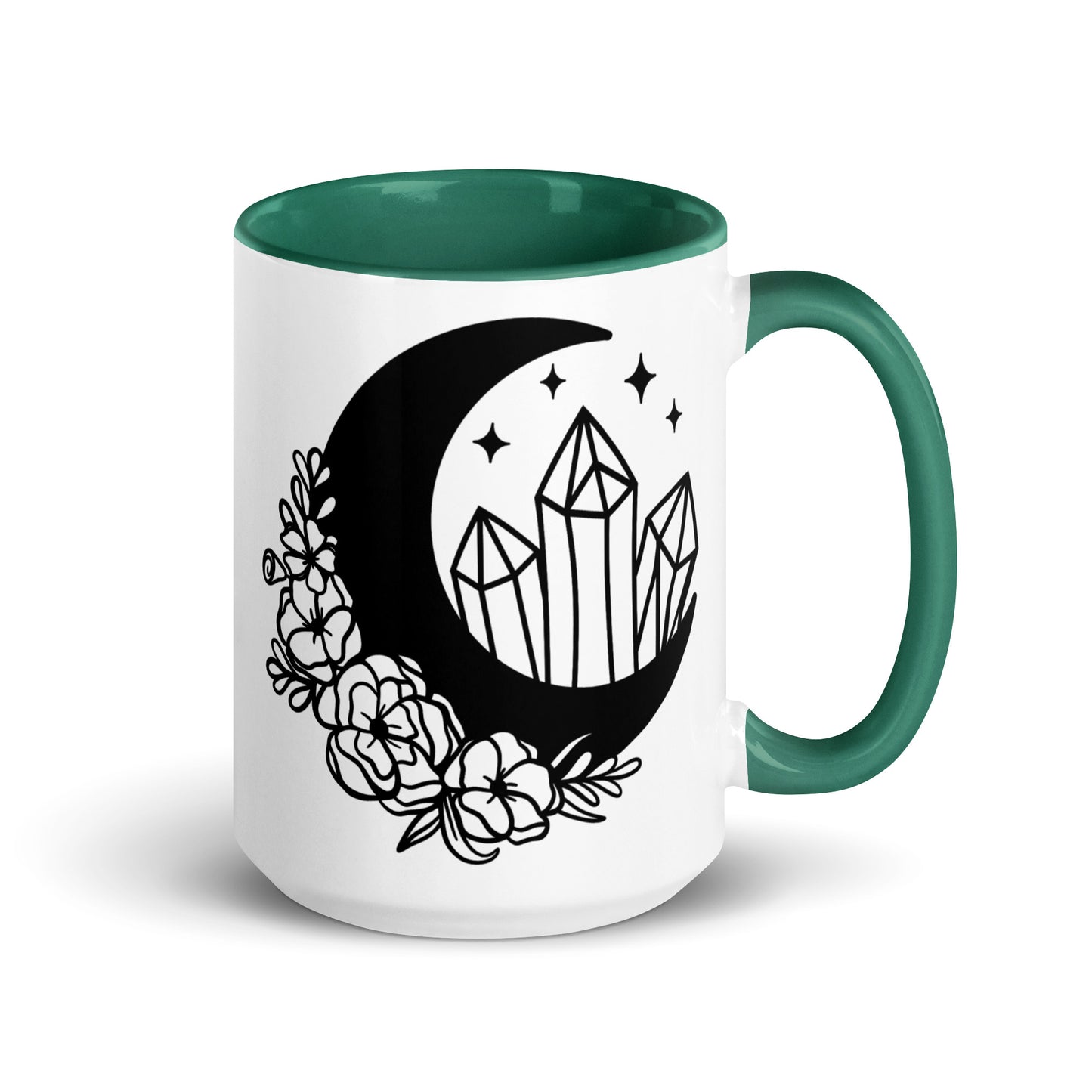 Mystical Moon Mug "Aligned with the Universe"