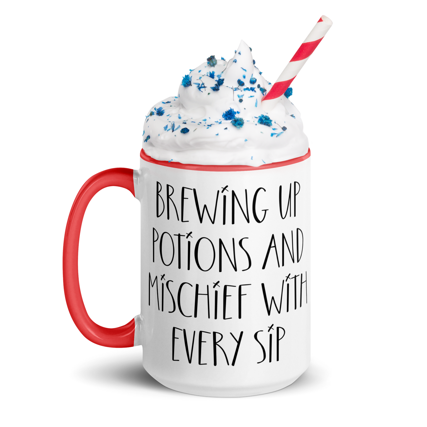 Voodoo Doll Coffee Mug: "Brewing up potions with every sip"