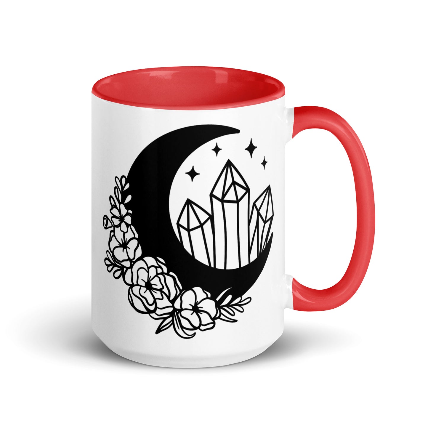 Mystical Moon Mug "Aligned with the Universe"
