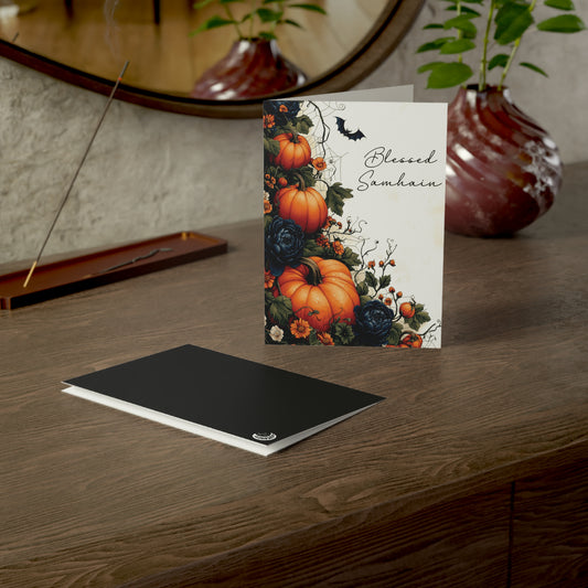 Blessed Samhain Sabbat Greeting Card