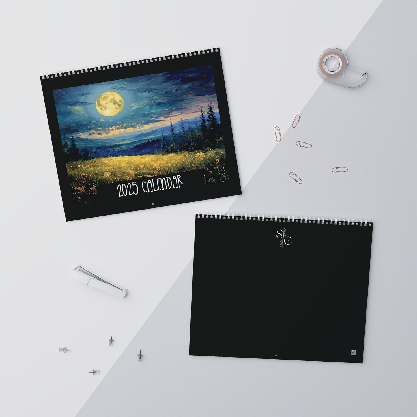 2025 Full Moon Wall Calendar