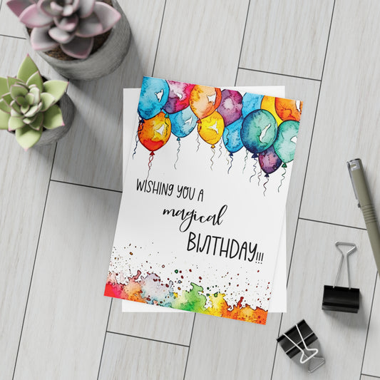 Magical Birthday Witchy Postcard Pack
