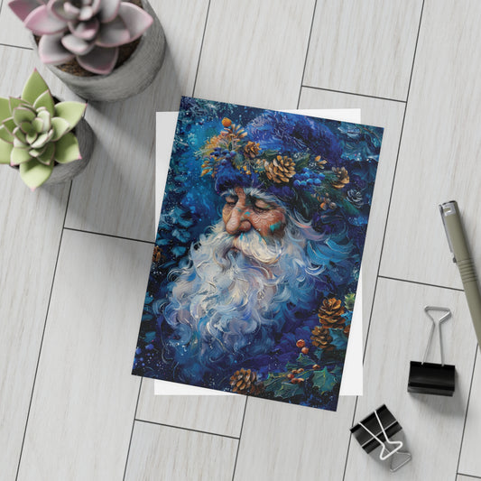 Father Winter Holiday Postcard Pack