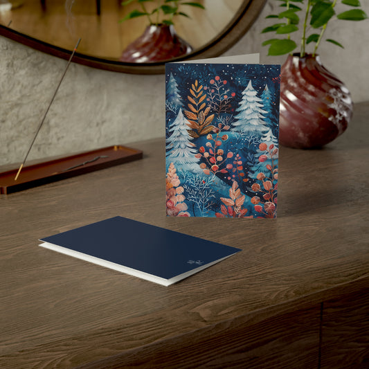 Winter Holiday Greeting Card