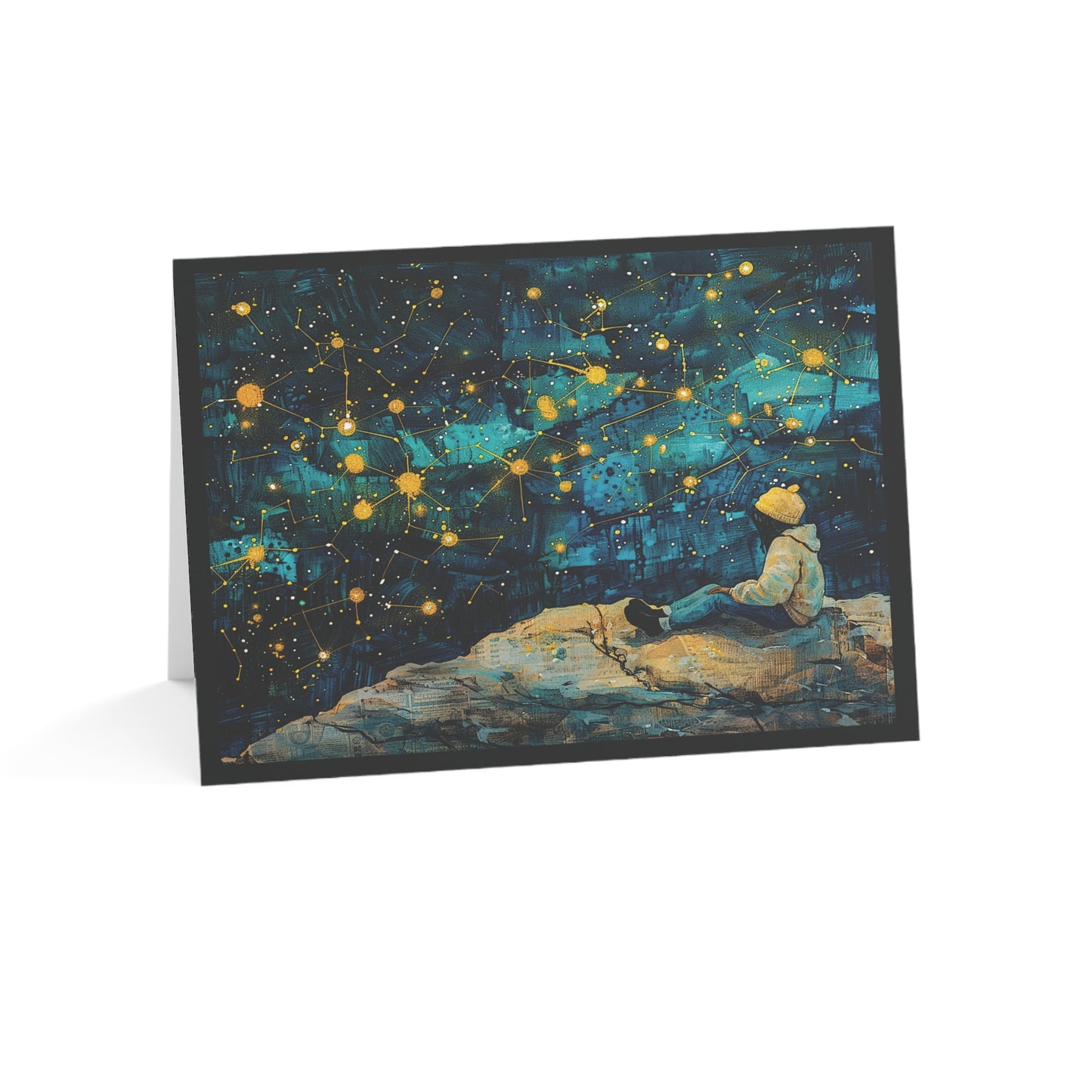 Night Constellation Greeting Card