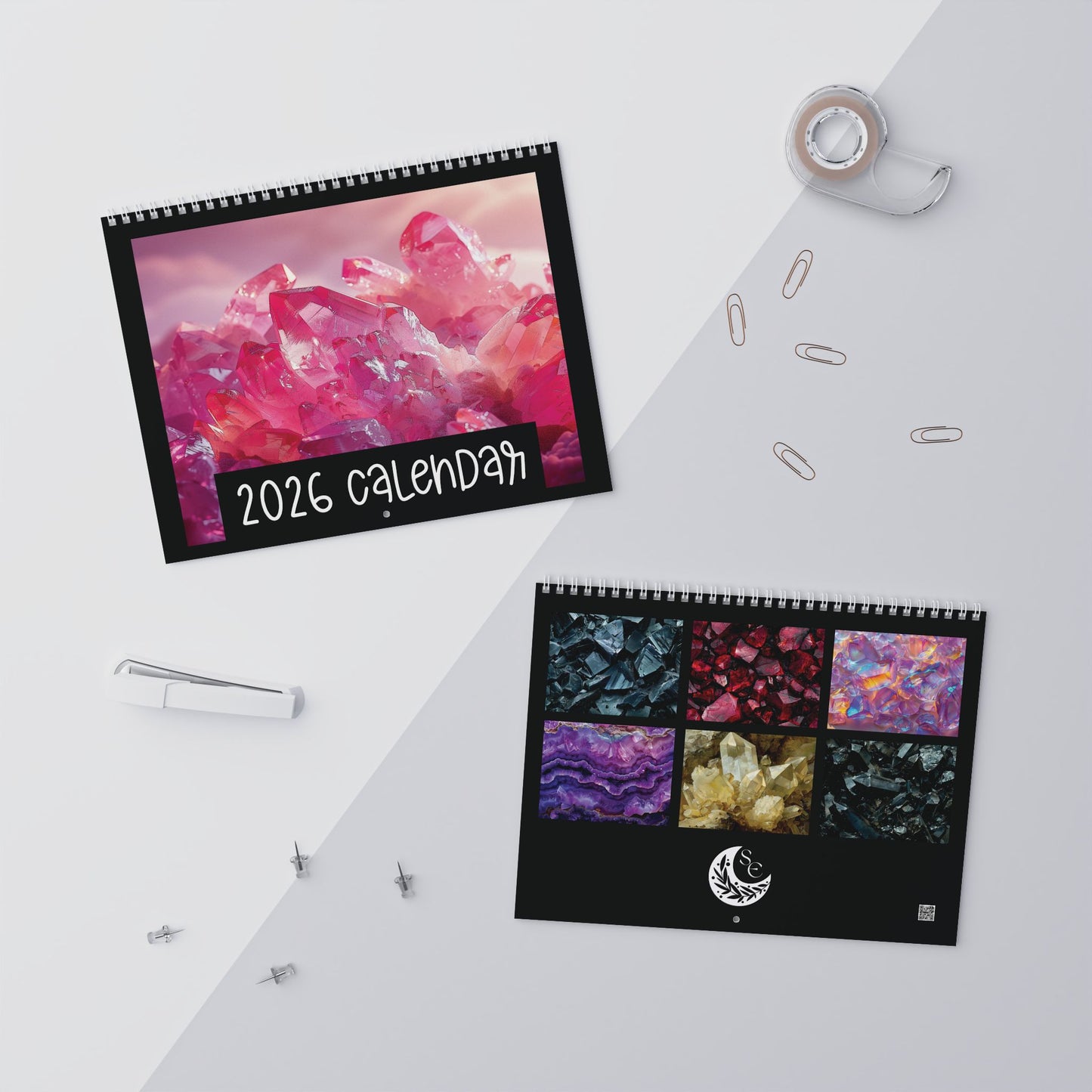 2026 Gemstone Wall Calendar