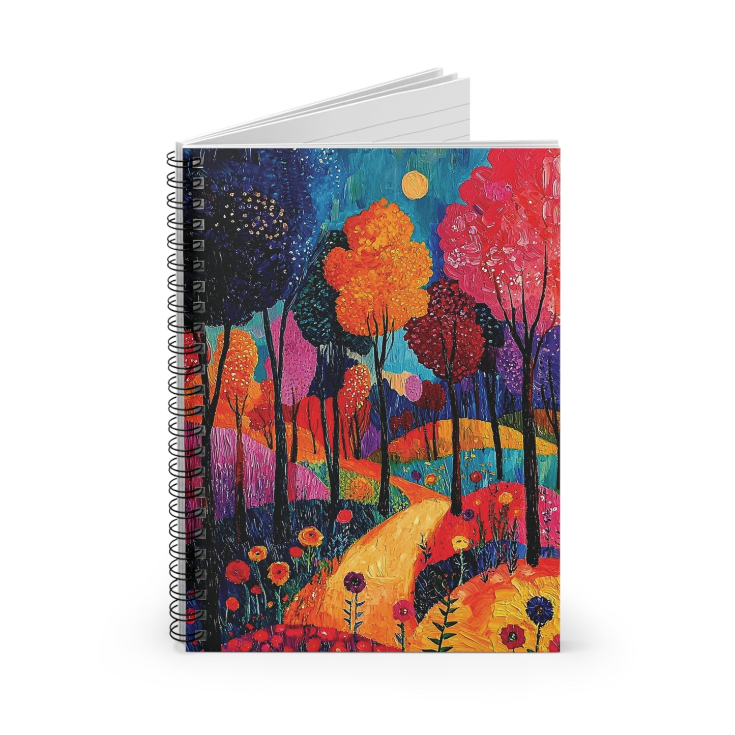 Artsy Forest Spiralbound Notebook