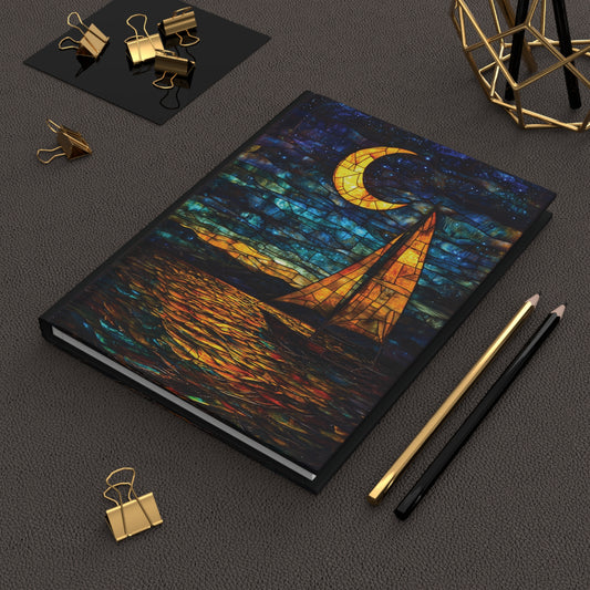 Night Sailing Hardcover Journal