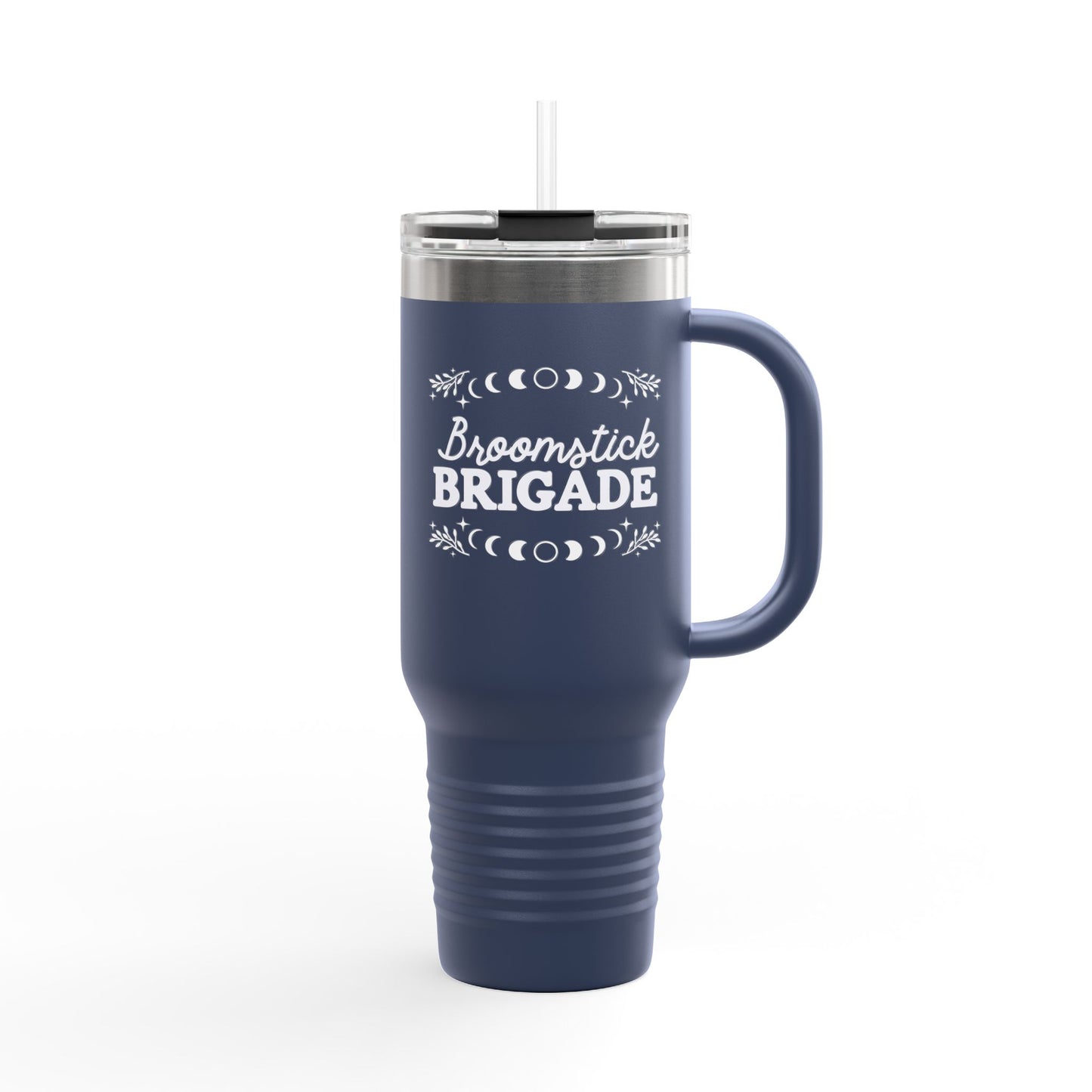 Sippin' with my Coven Bachelorette Tumbler: "Broomstick Brigade" Insulated Travel Mug, 40oz