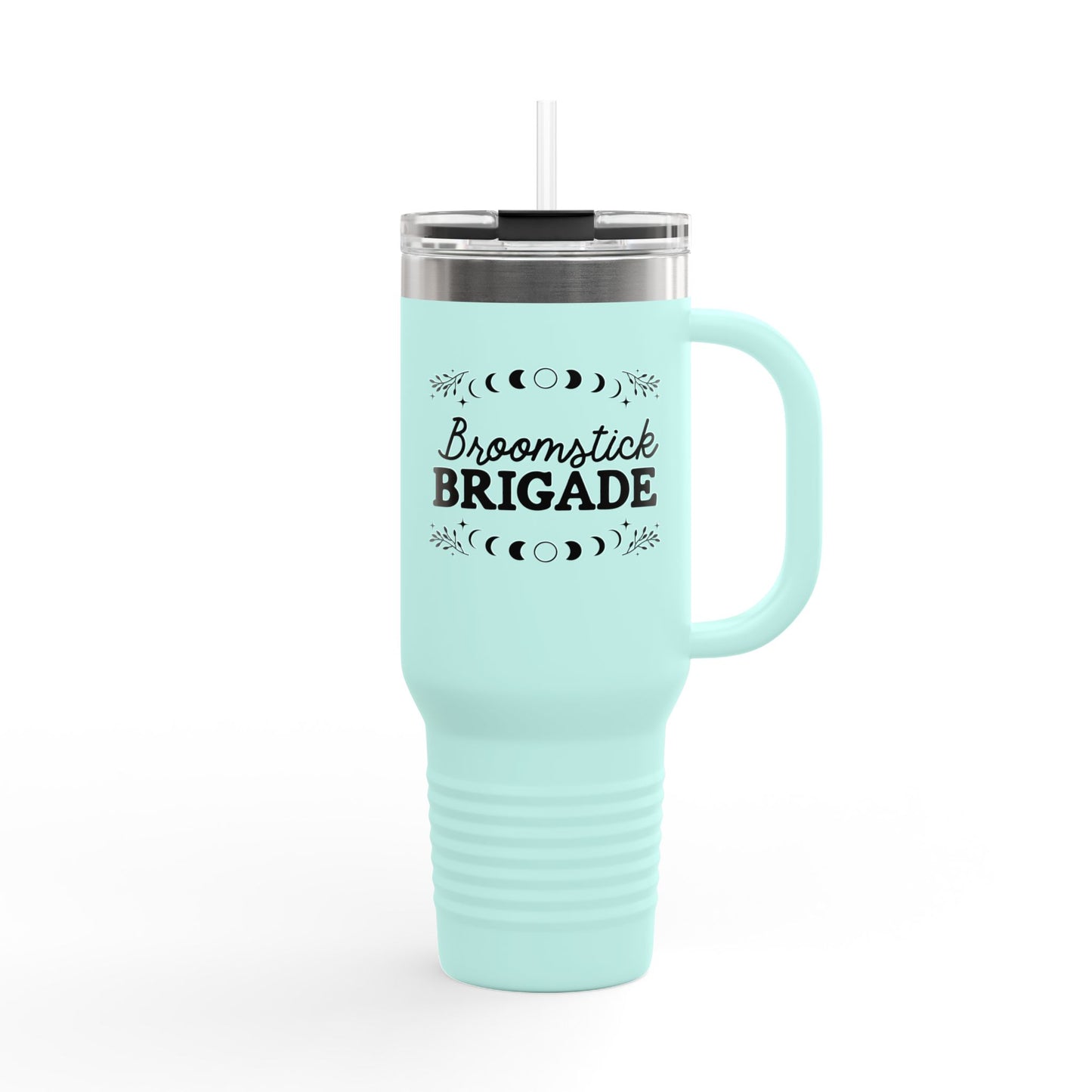 Sippin' with my Coven Bachelorette Tumbler: "Broomstick Brigade" Insulated Travel Mug, 40oz