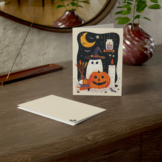 Retro Halloween Greeting Card