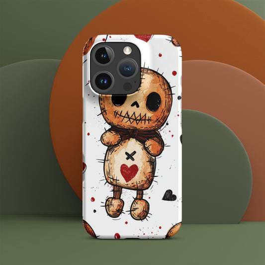 Voodoo Doll Valentine Heart Snap case for iPhone®