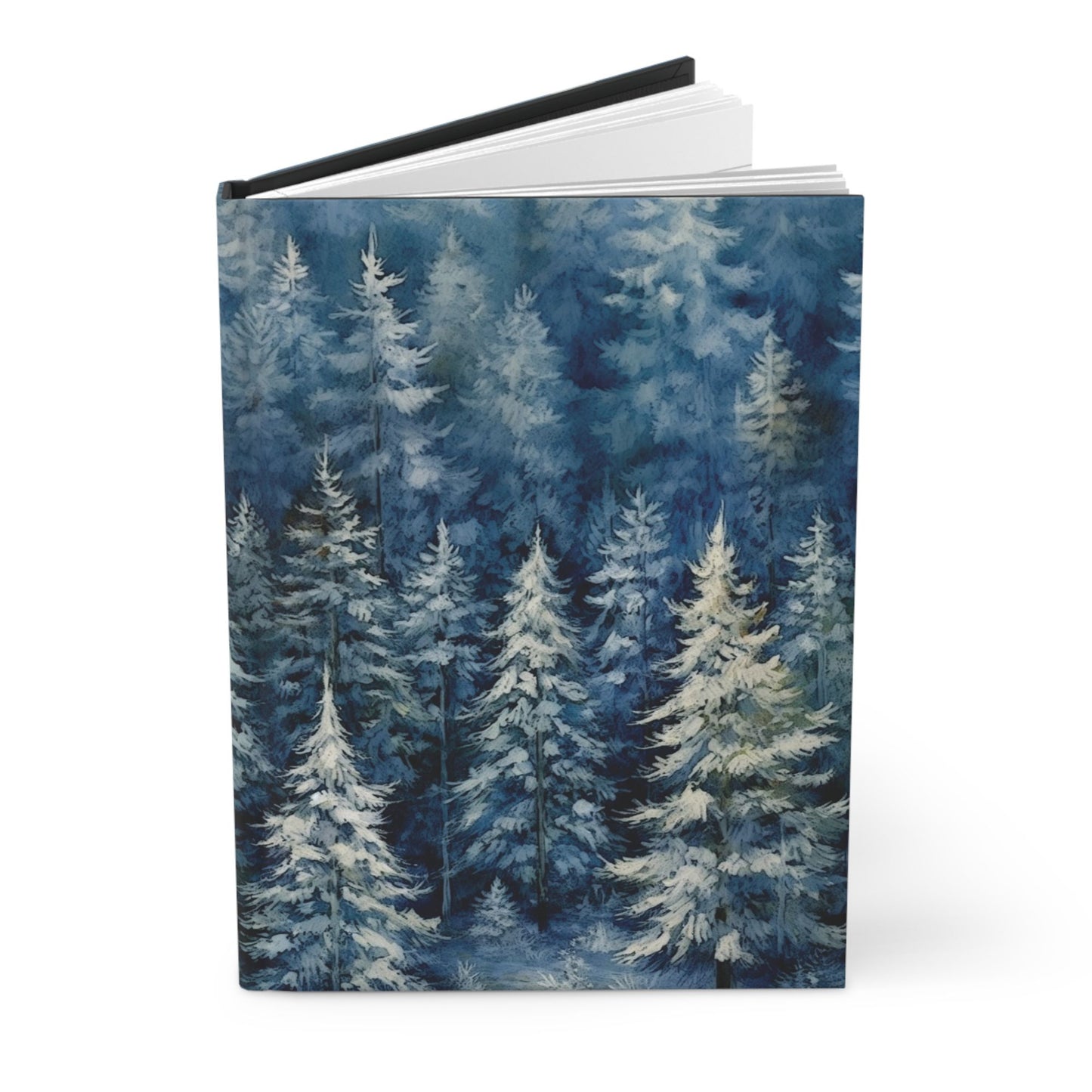 Winter Forest Hardcover Journal